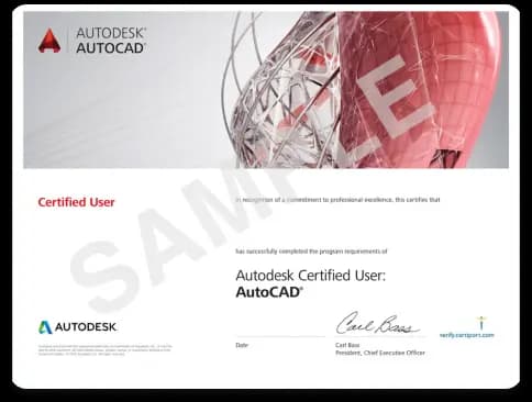 sample certificate
