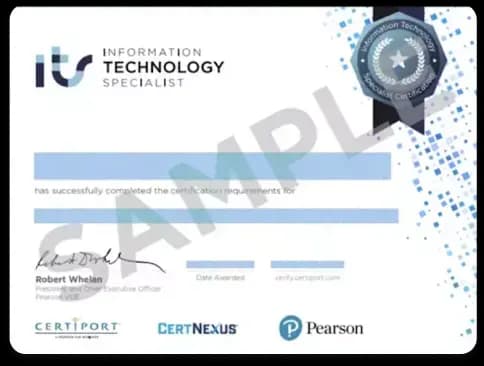 sample certificate